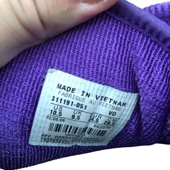 Vintage 2006 Nike Air Zoom Vapor 'Clay Purple Agate' Size 10.5 - Picture 2 of 15